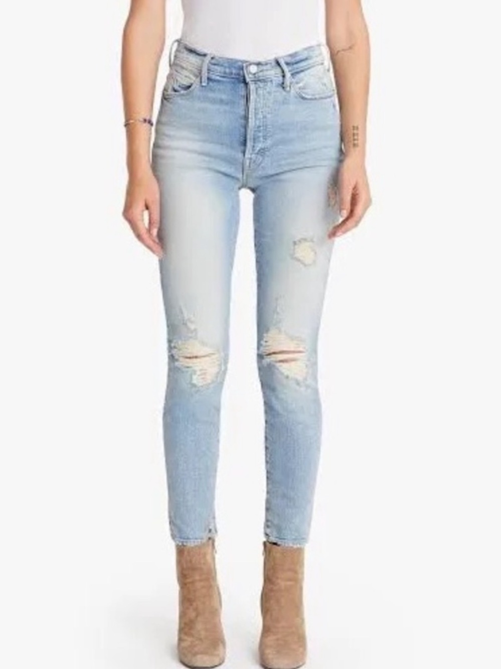 Mother The Super stunner ankle jean Size 24